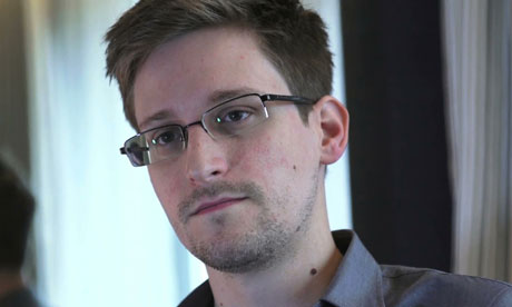 NSA whistle-blower Edward Snowden (credit: The Guardian)